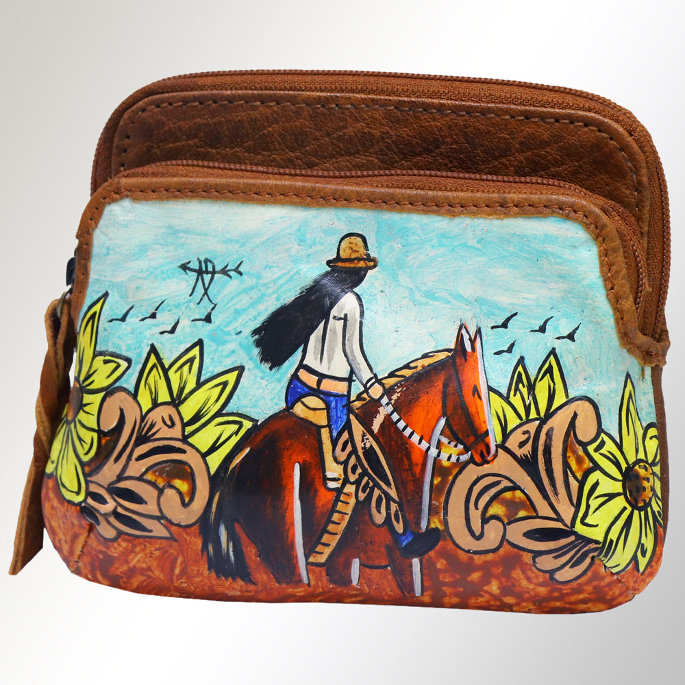 ADBGM235 Wallet Genuine Western Leather Women Bag