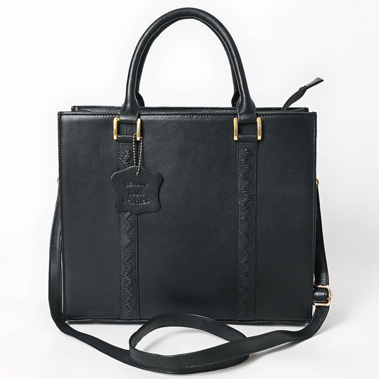 NMBGM199D Briefcase Genuine Western Leather Women Bag