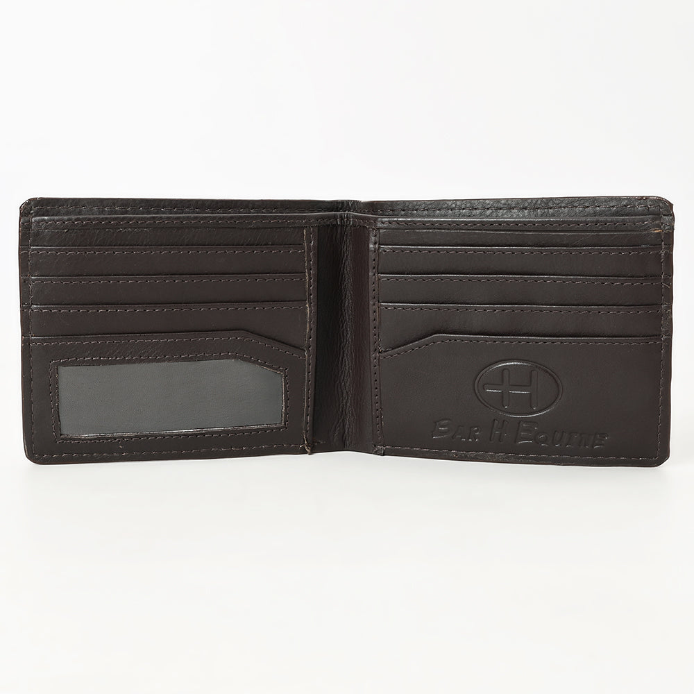 BEBGM167-Western Leather Wallet