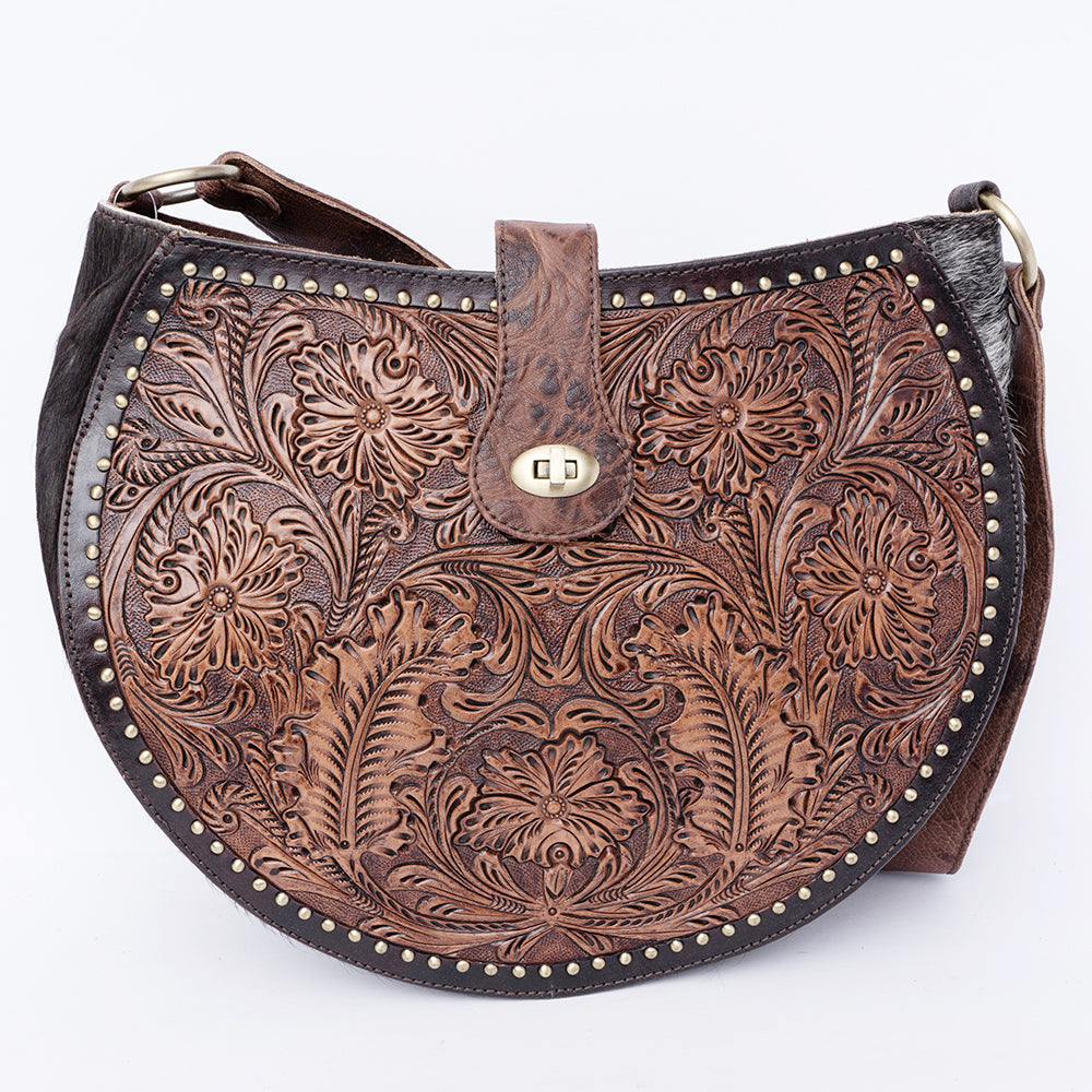 LC-ADBGI221B Shoulder Genuine Western Leather Women Bag