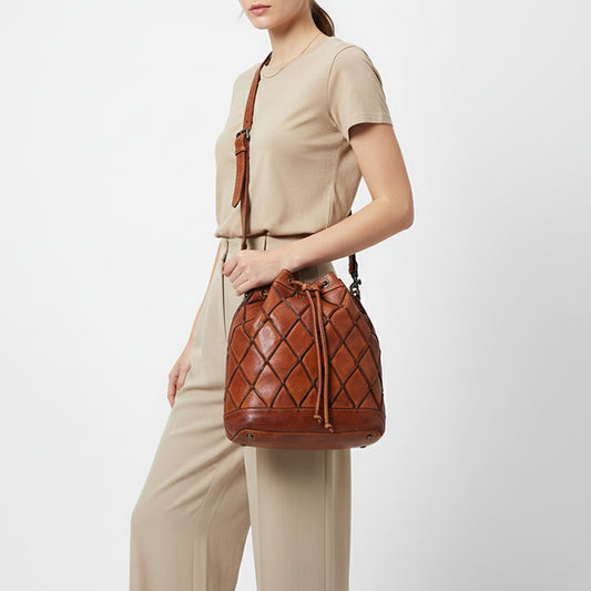 SWC177 Caventina - Soft Supple Bucket Bag