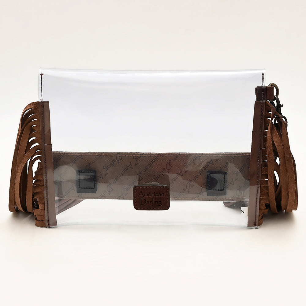 LC-ADBGZ719 Clear Bag Genuine Western Leather Women Bag