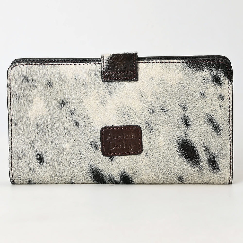 LC-ADBGZ397 Wallet Hair On Genuine Western Leather Women Bag