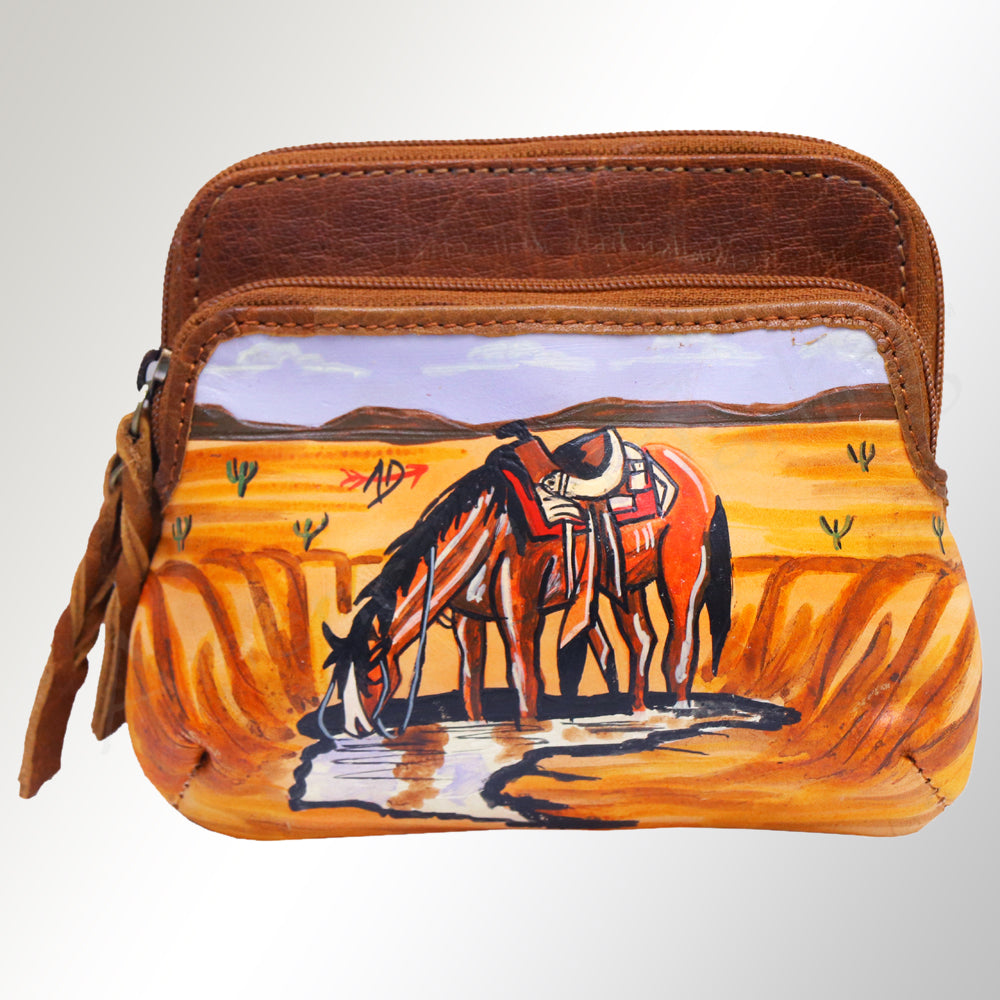 ADBGM235 Wallet Genuine Western Leather Women Bag