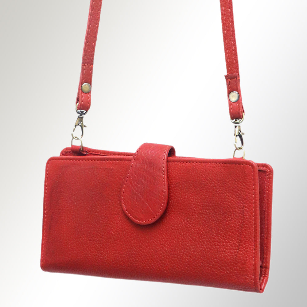 ADBGM113 Wristlet Genuine Western Leather Women Bag Ella