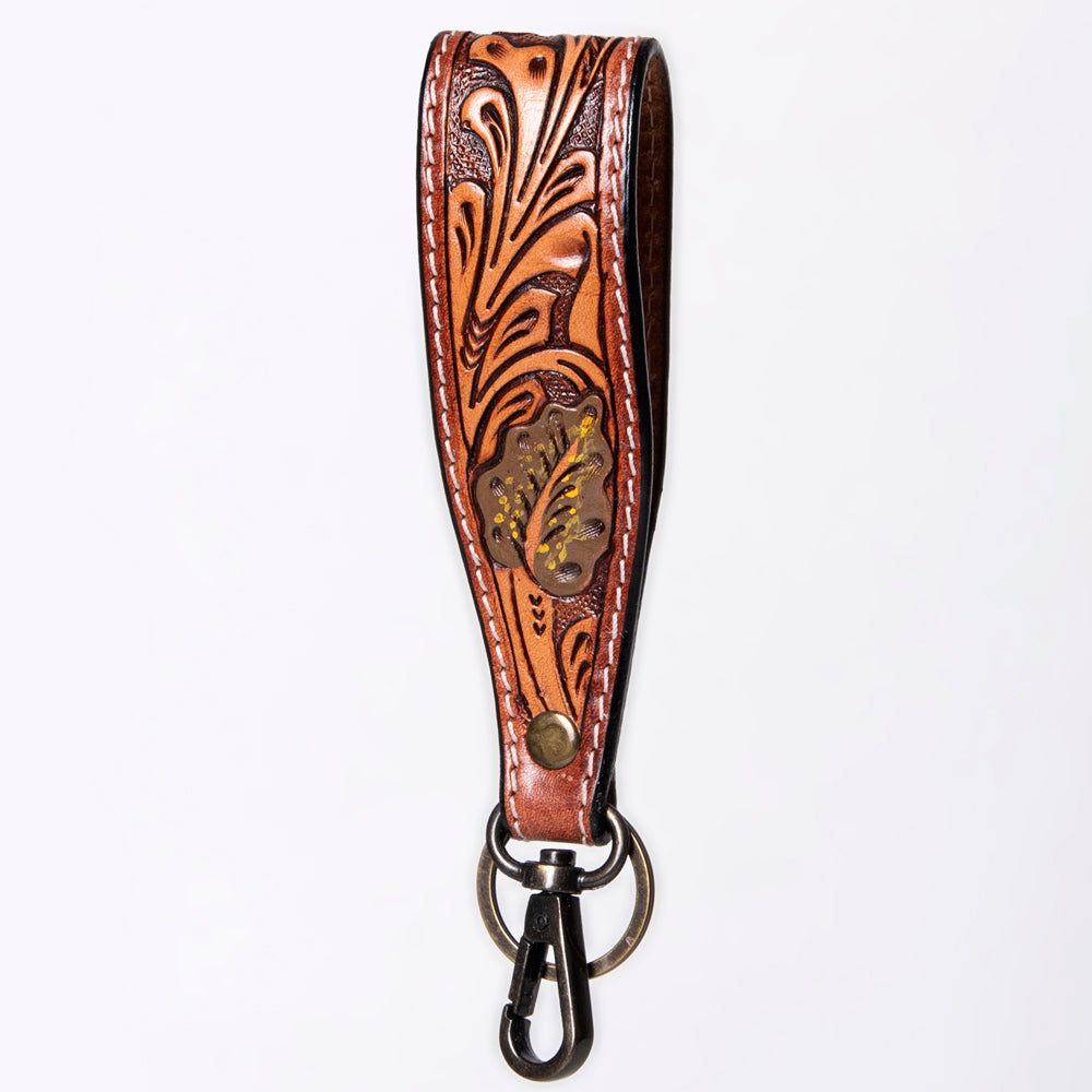 LC-ADWSF126N Genuine Leather Handle Strap For Wristlet Bags