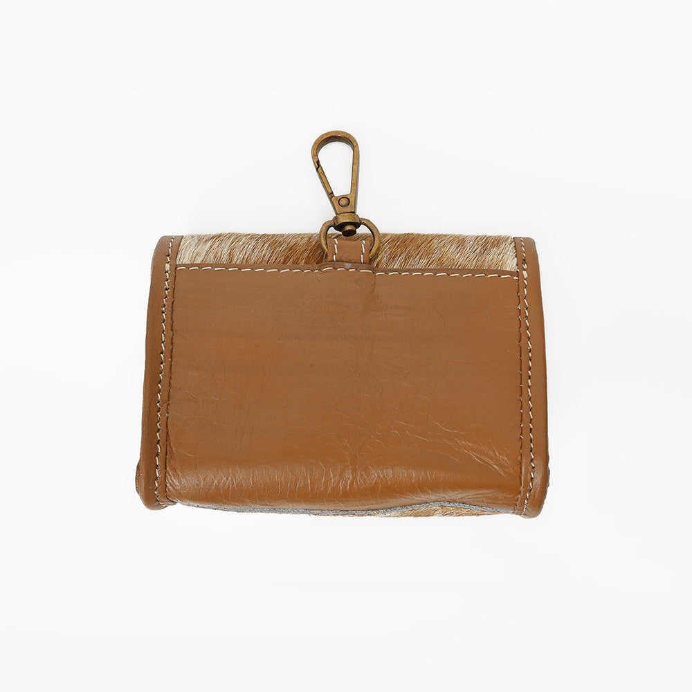 ADCHA126 American Darling Genuine Hair-On Flap Wallet Clip Pouch