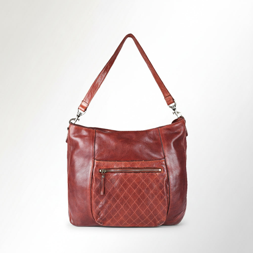 SWC180 Fiorente - Full Grain Leather Hobo