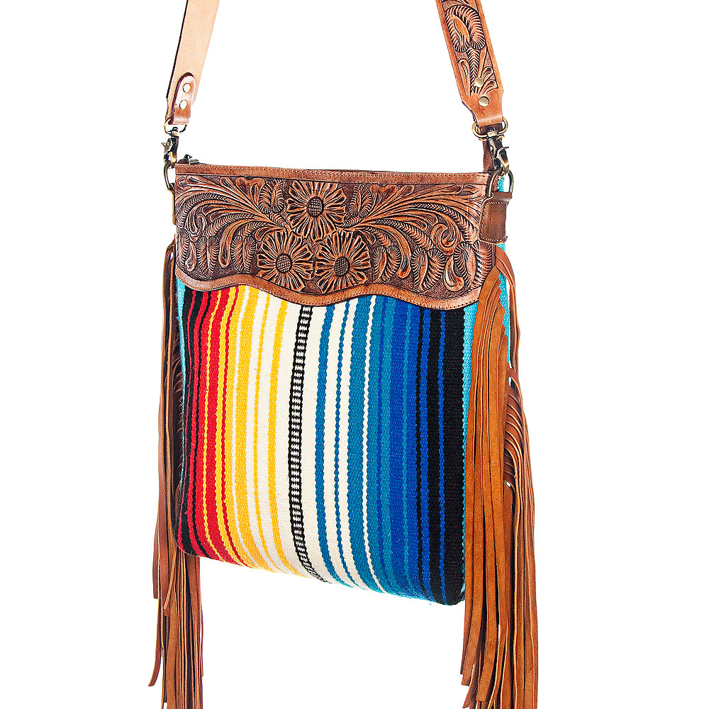 LC-ADBGZ174R Crossbody Genuine Western Leather Women Bag