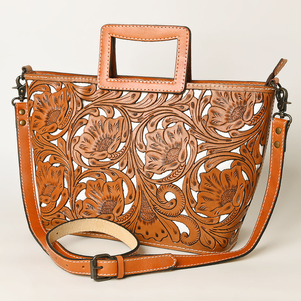 LC-KBG324B Tote Genuine Leather women bag western Bag
