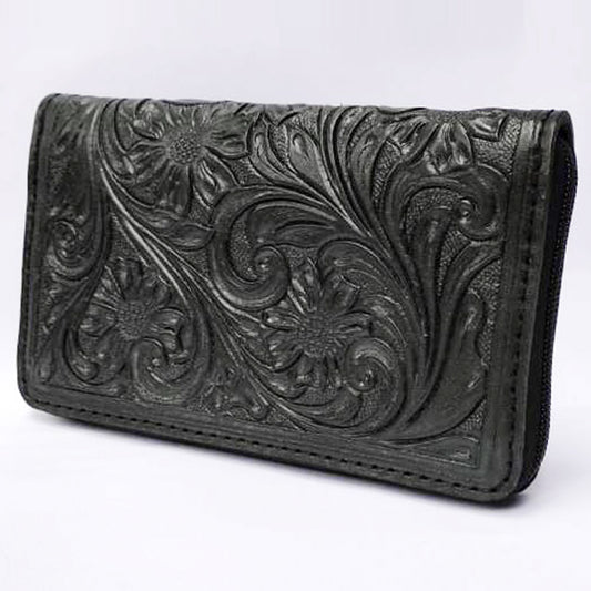 GIBGX1340 Wristlet Genuine Western Leather Women Bag