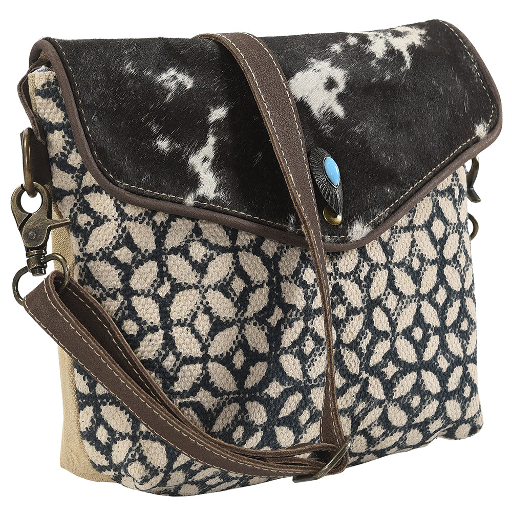 LC-KB133  Crossbody Upcycled Canvas Ladies Bag
