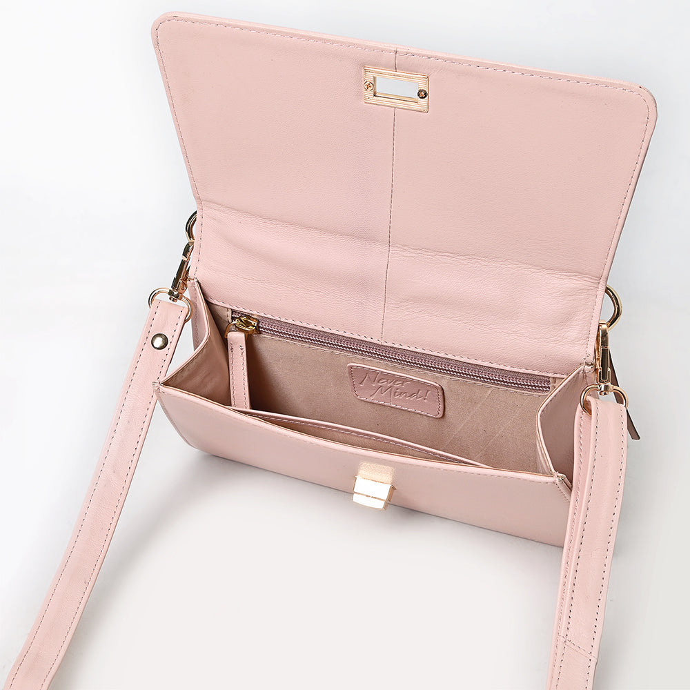 NMBGM186 Crossbody Fringes Genuine Western Leather Women Bag