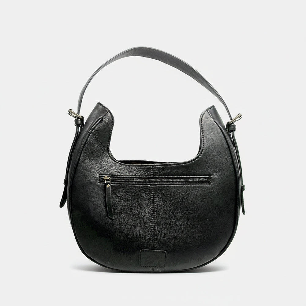 Spring Rodeo Genuine Hair On Leather hand tooled hobo bag