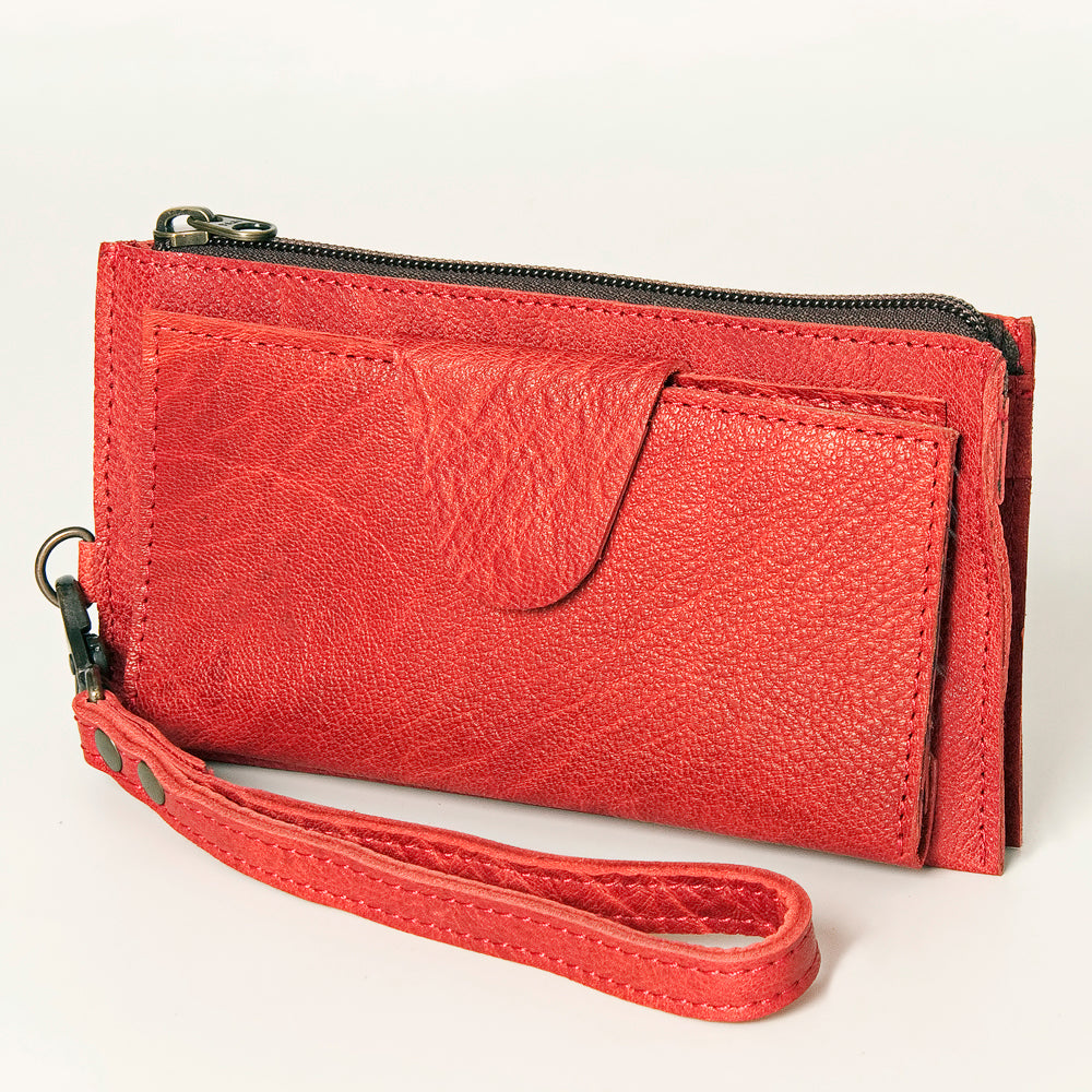 ADBG811 American Darling Handcrafted Leather Wristlet bag - Premium Full Grain Western Purse