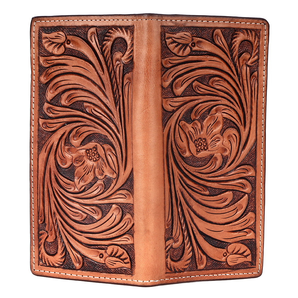 BEBGM172-Western Leather Bifold Wallet