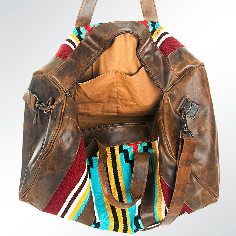 GIBG210 Duffel Genuine Western Leather Women Bag