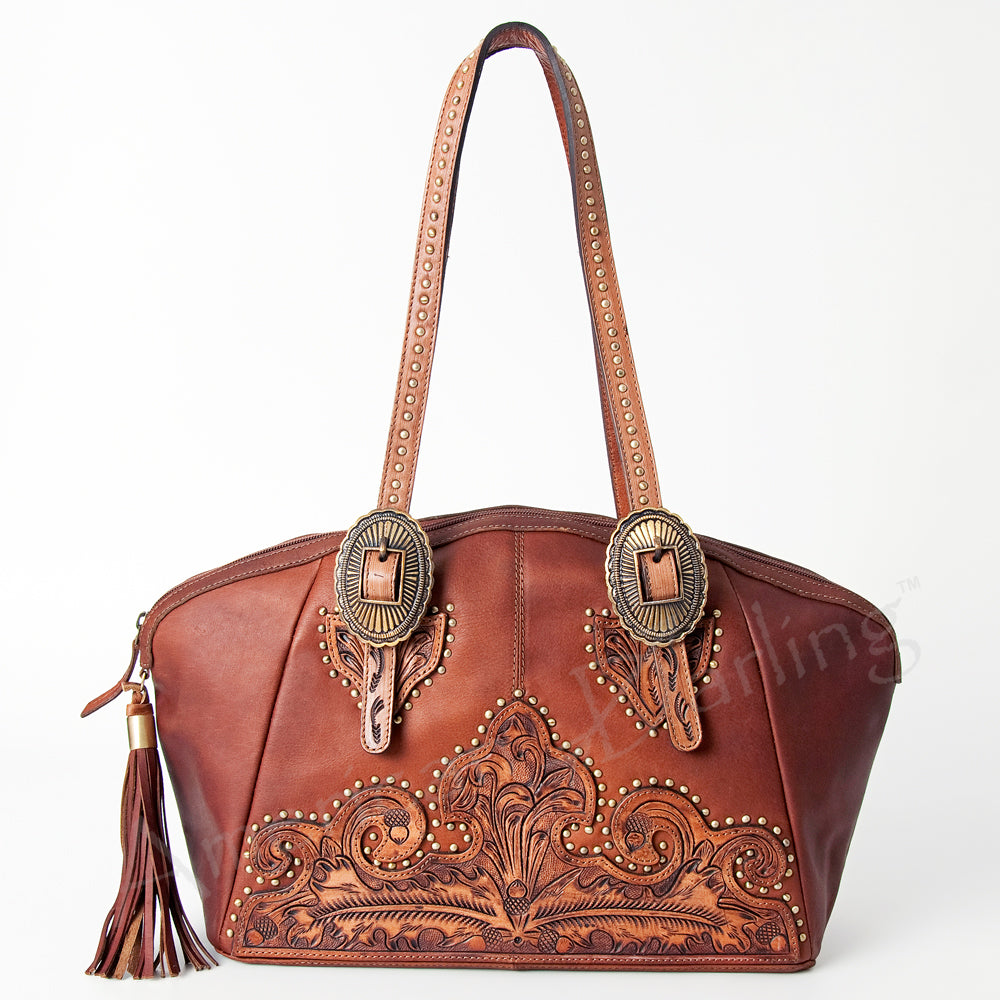 LC-ADBGI168A Tote Genuine Western Leather Women Bag