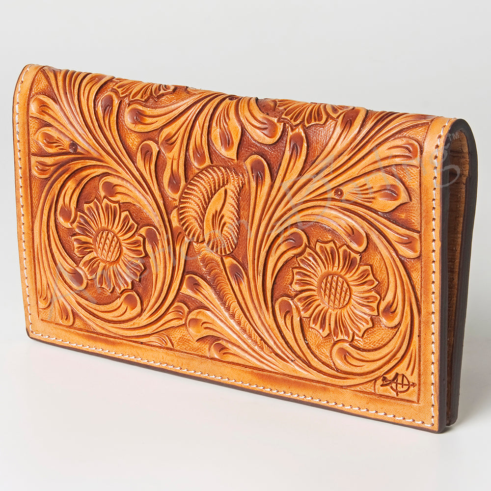LC-ADBGZ584A Wallet Genuine Western Leather Women Bag