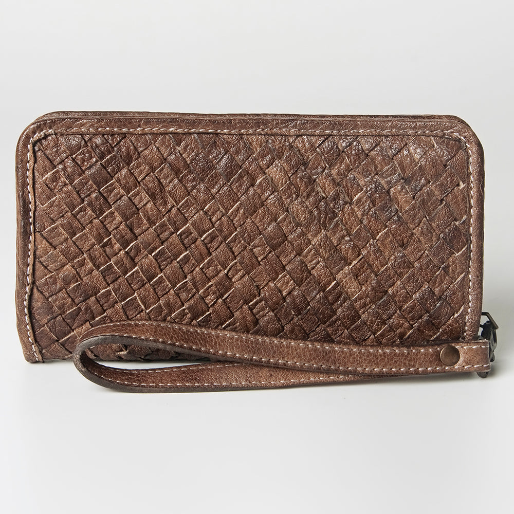 NMBGZ109 Wristlet Genuine Leather women bag western Bag
