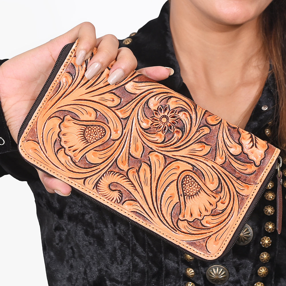 KBG130 Wallet Genuine Leather women bag western Bag