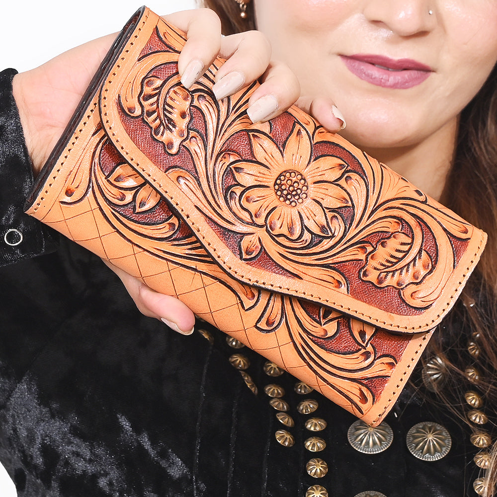 KBG135 Wallet Genuine Leather women bag western Bag