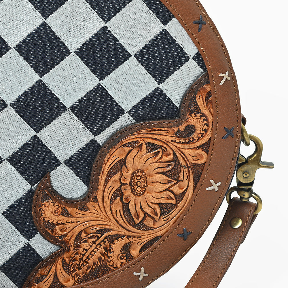 OHA153 Canteen Genuine Western Leather Women Bag