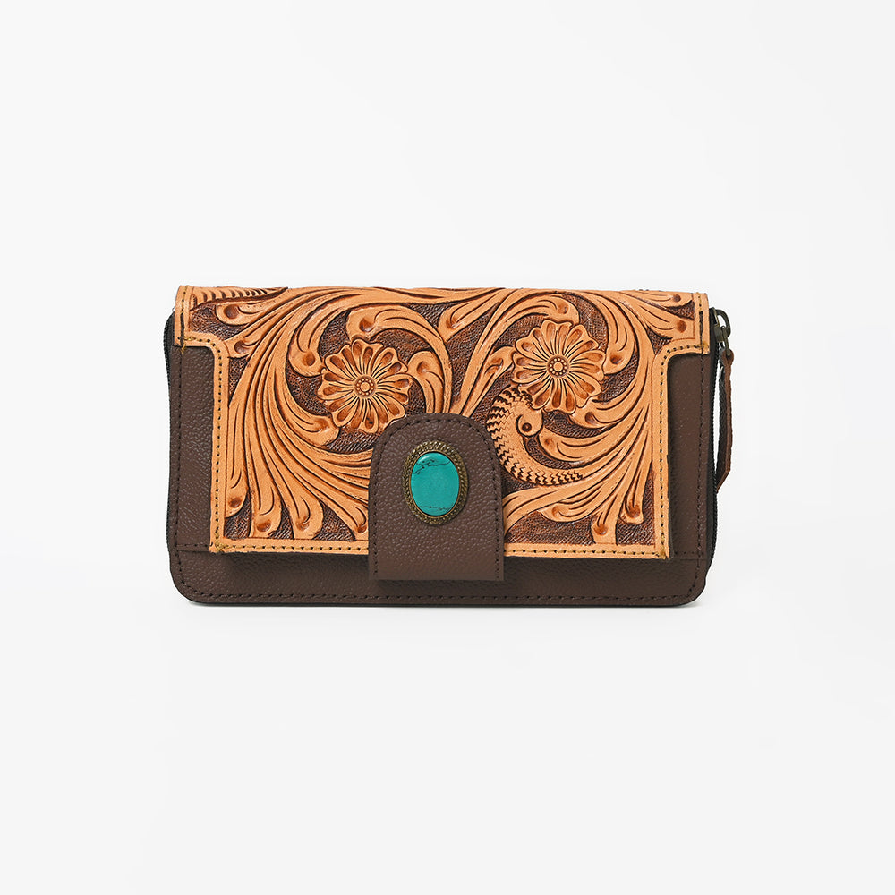 OHG137 Wallet Genuine Leather women bag western Bag