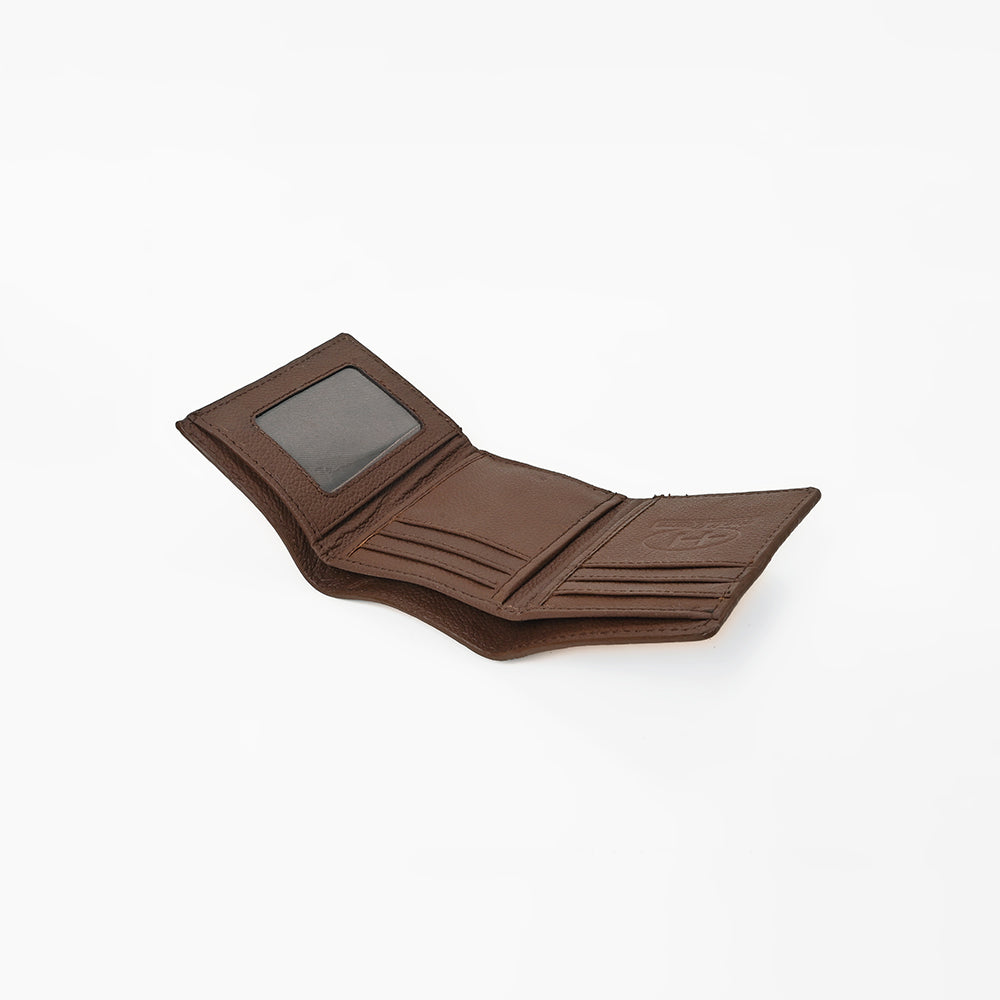 BEBGM167-Western Leather Trifold Wallet